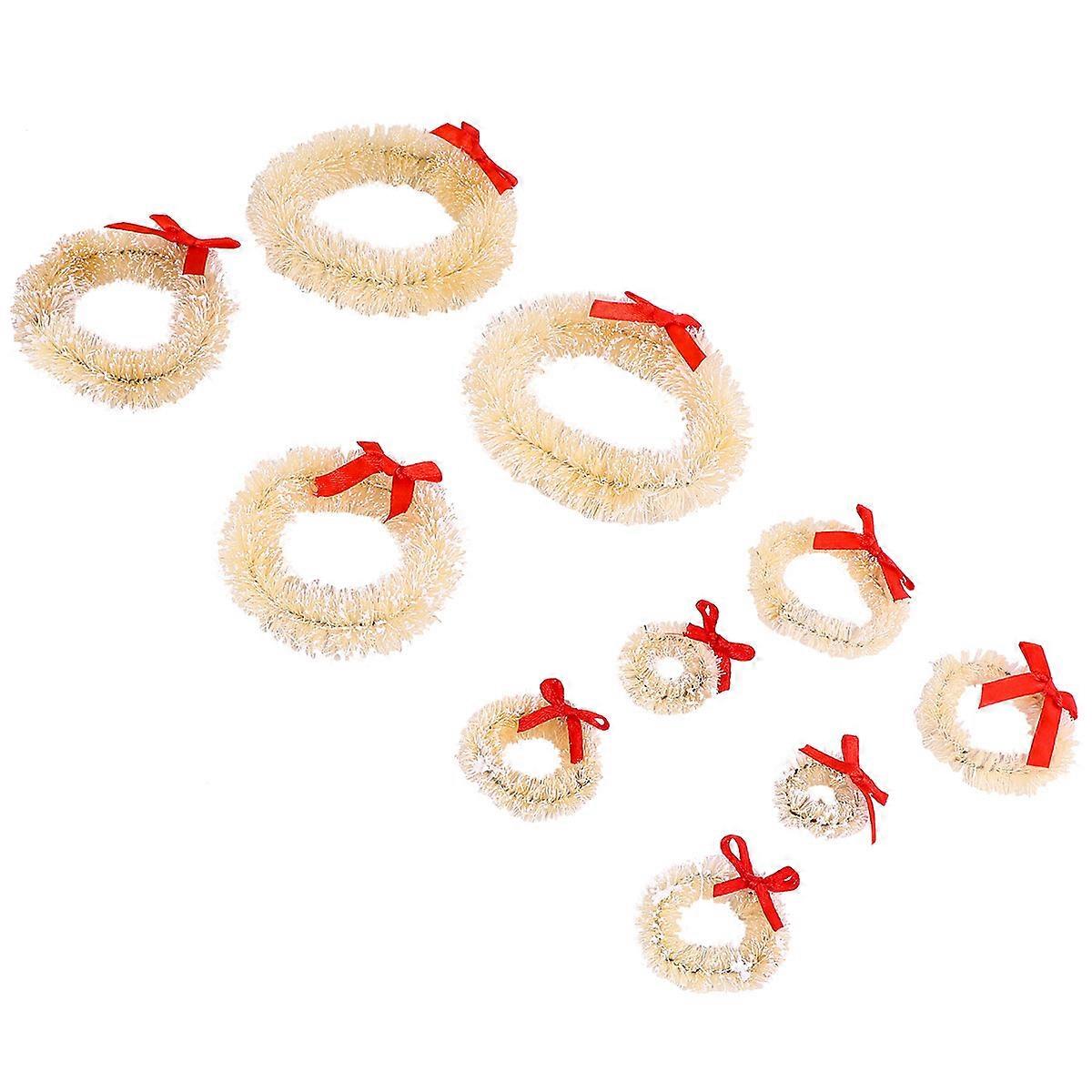 Small Wreaths for Creative Projects, Ideal for Children's Gifts and Parties