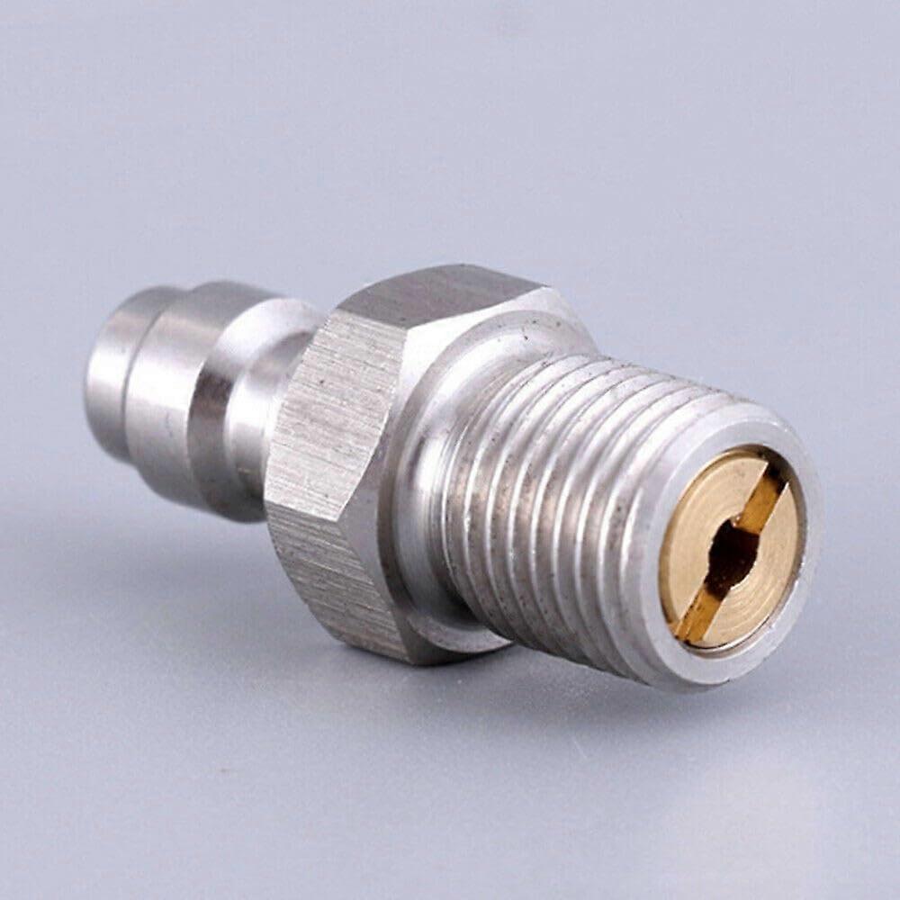 Quick Release Coupling Charger Adapter 8mm Male Thread Quick Connector Valve Filling Nipple M10/1