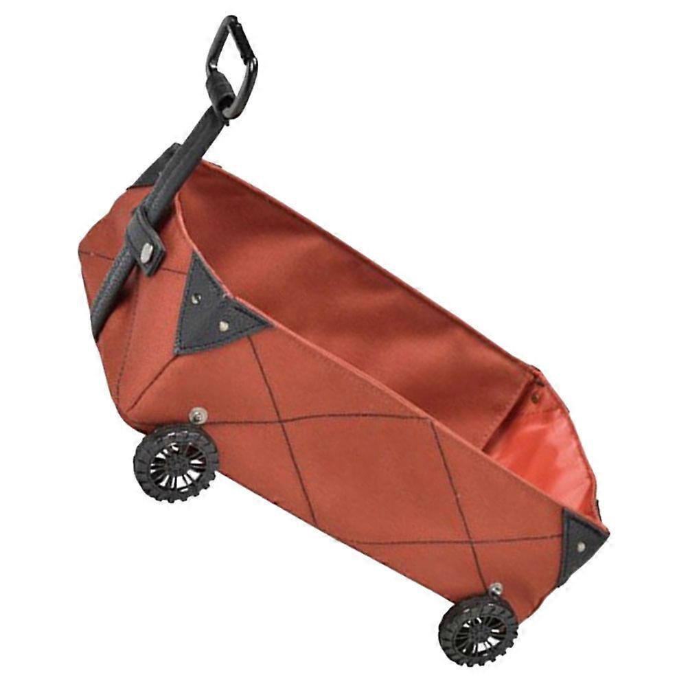 Foldable Trolley Design Tissue Holder Rectangular Storage Case for Hiking 1Pcs