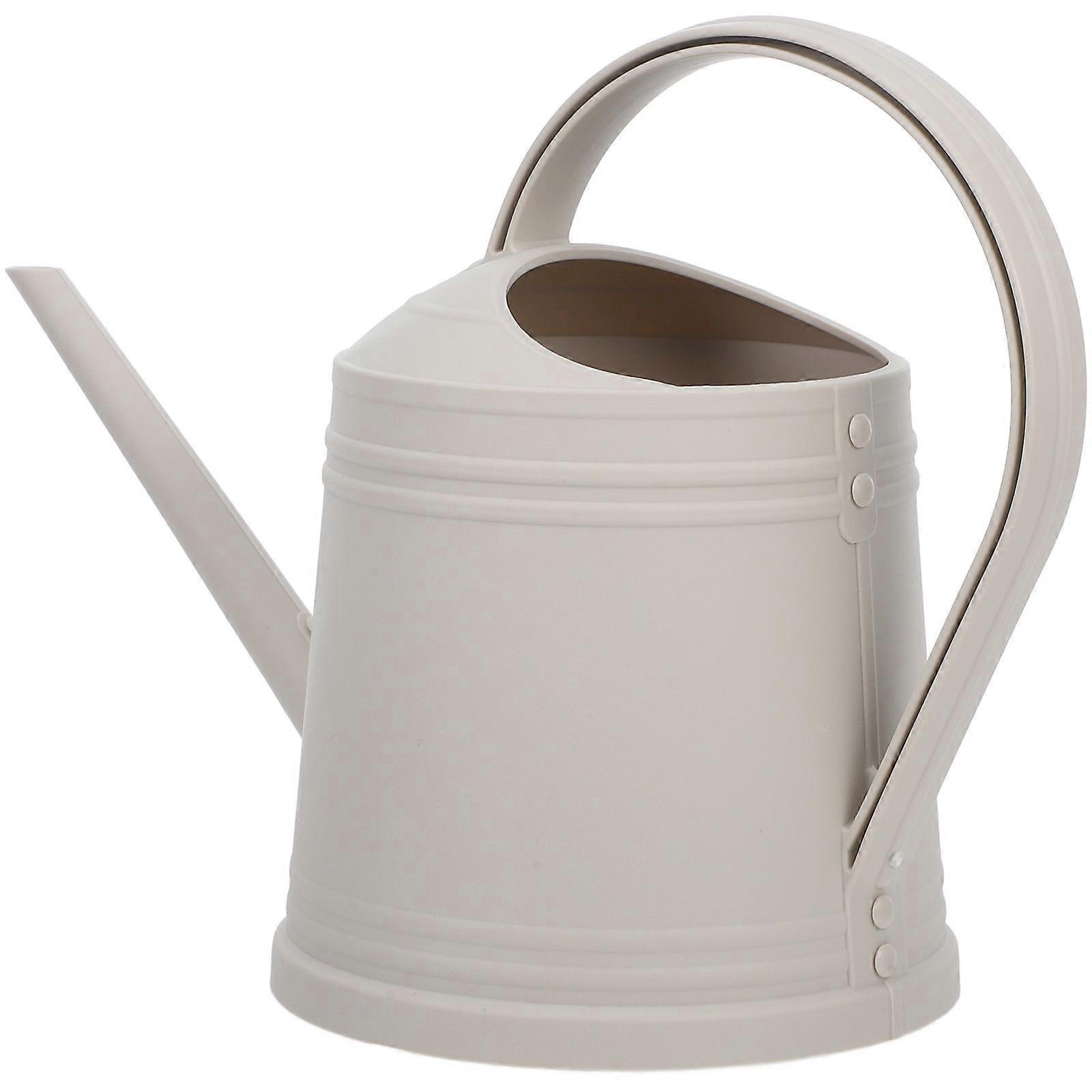 Flower Watering Kettle PP Material Designed for Daily Use with Spray Kettle White