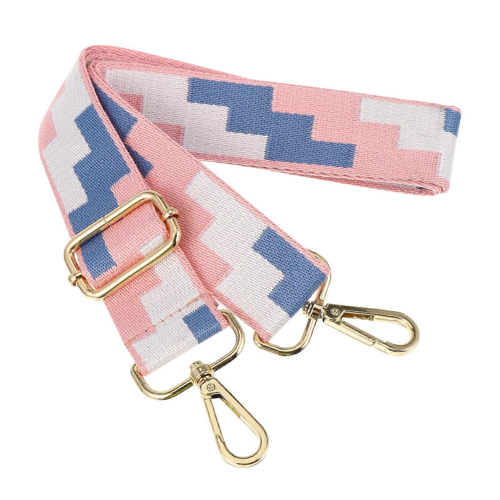 Wear-Resistant Handbag Chain Classic Purse Accessories DIY Replacement 130X3.8X1CM Versatile Pink 1Pcs