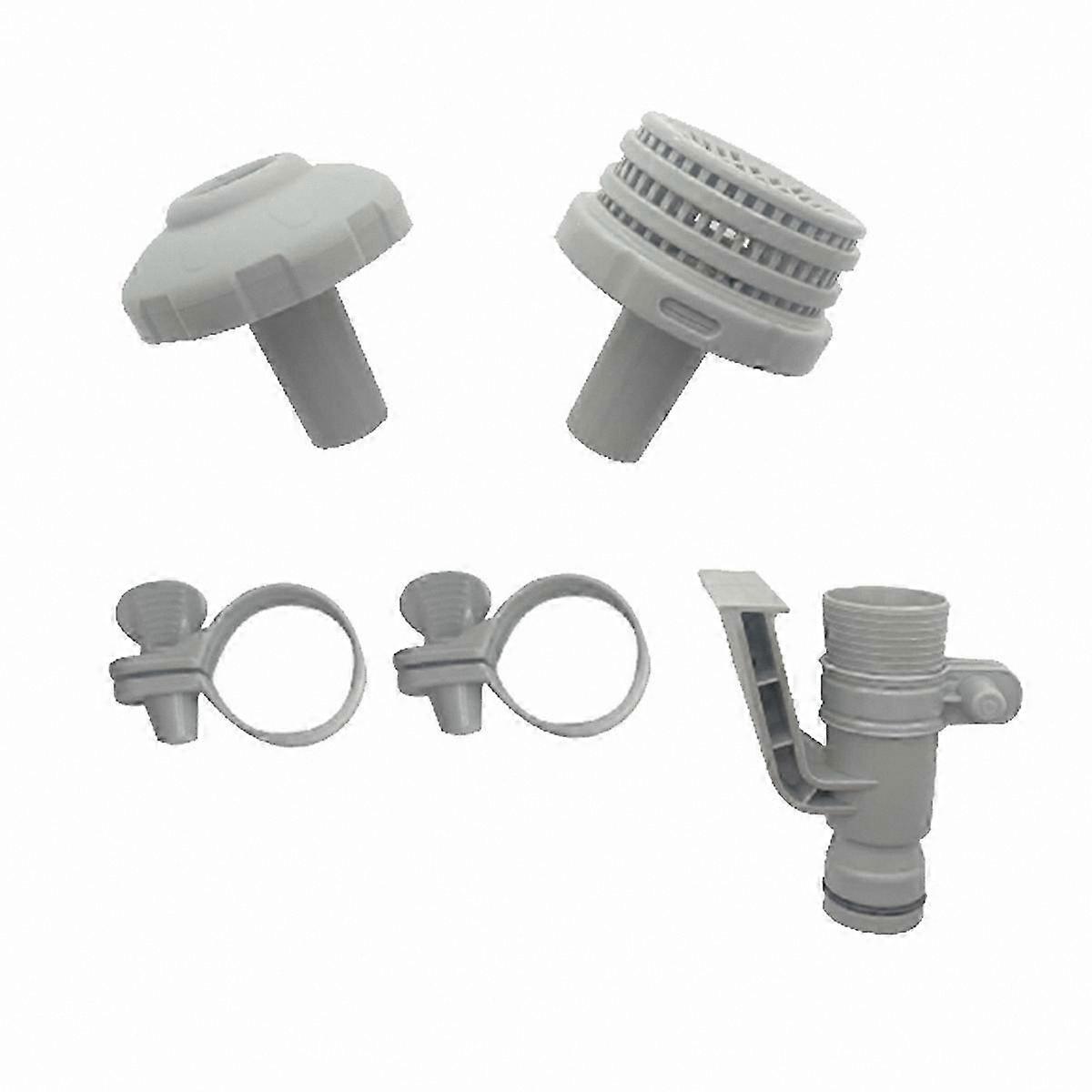 Pool Filter Hose with 1.25 Inch Nozzle for Swimming Pools