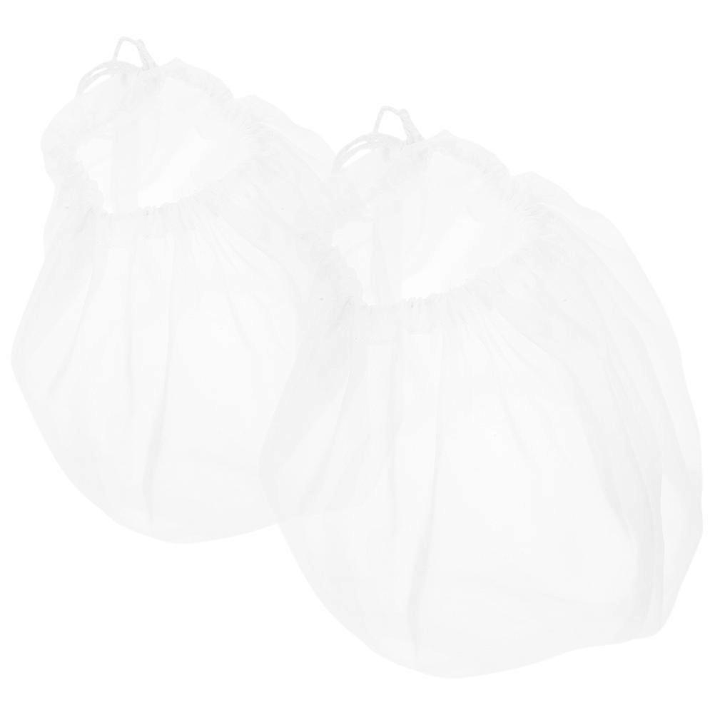 Nylon Fine Mesh Strainer 2Pcs Perfect For Kitchen Use In Straining Nut Milk While Extracting Moisture From Dumplings