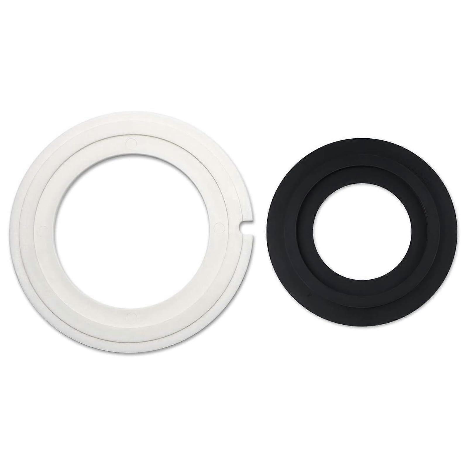 Toilet Seal Kit for VacuFlush Toilets Replacement Seals Without Overflow Holes Models 385311462 385310677