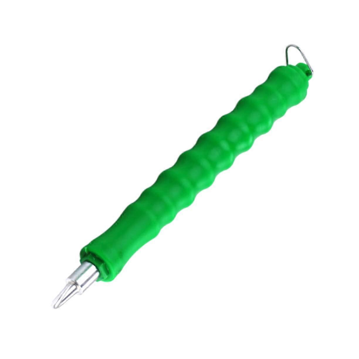 1 Piece SemiAutomatic Wire Tie Band Tool with Rubber Grip for Effortless Binding Green Fatigue Application
