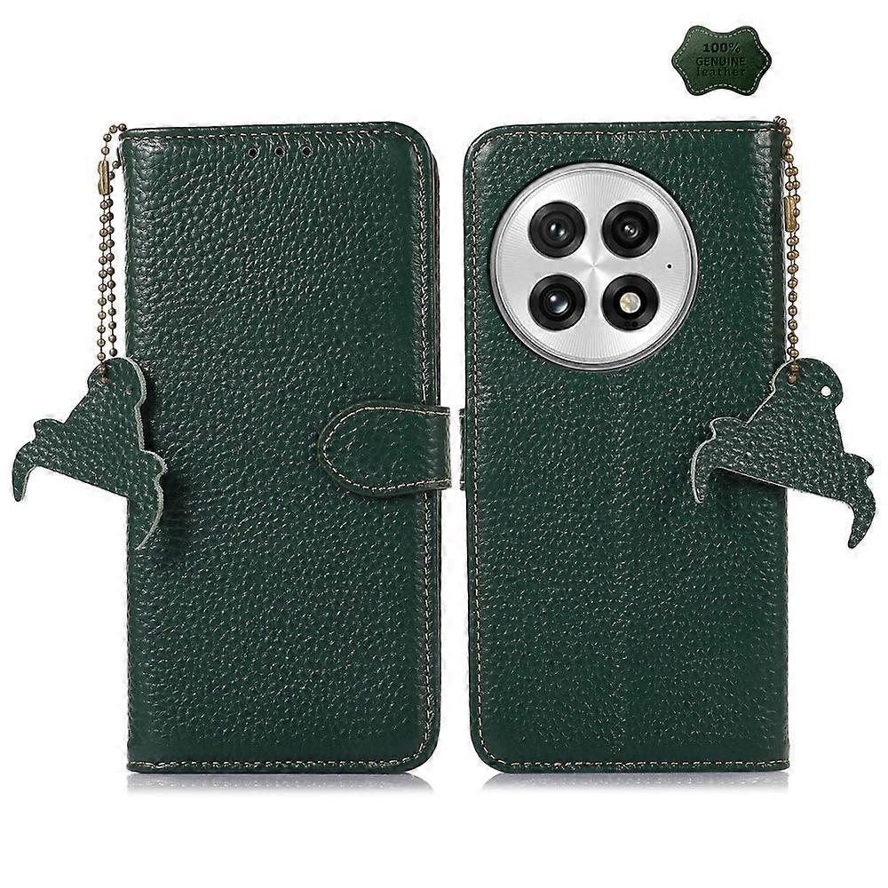 Leather Litchi Texture RFID Leather Phone Case