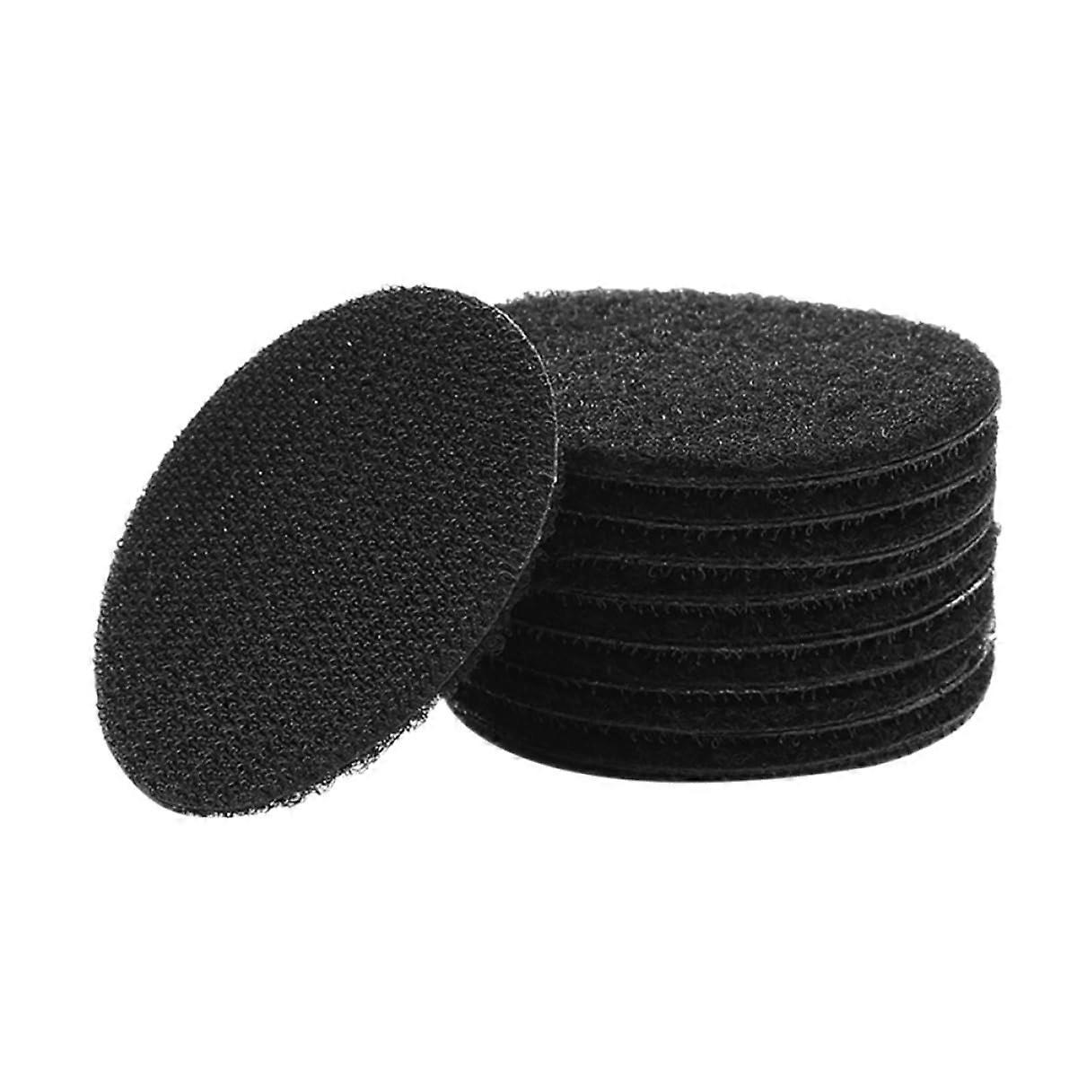 Sofa Stickers Non-Slip Bed Sheet Holders 20 Pairs Round Removable Black Multi-Purpose Home Use