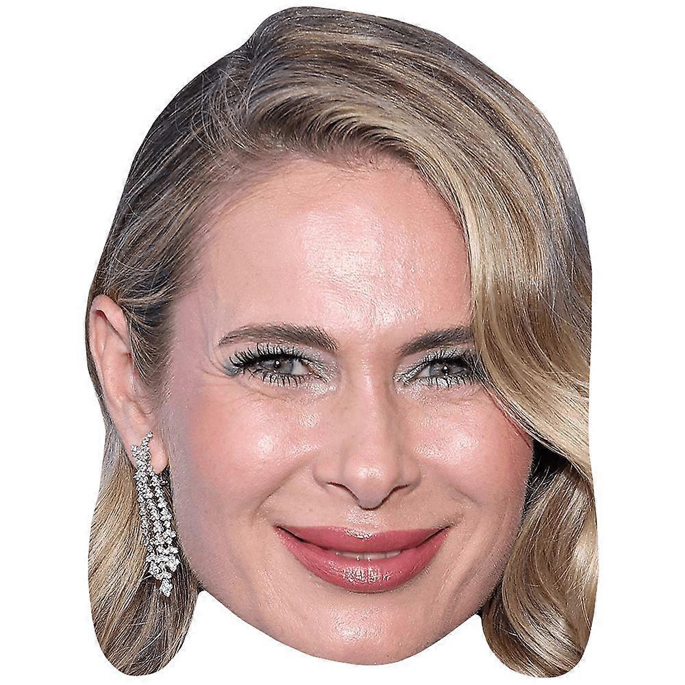 Iryna Thater (Smile) Celebrity Mask, Flat Card Face