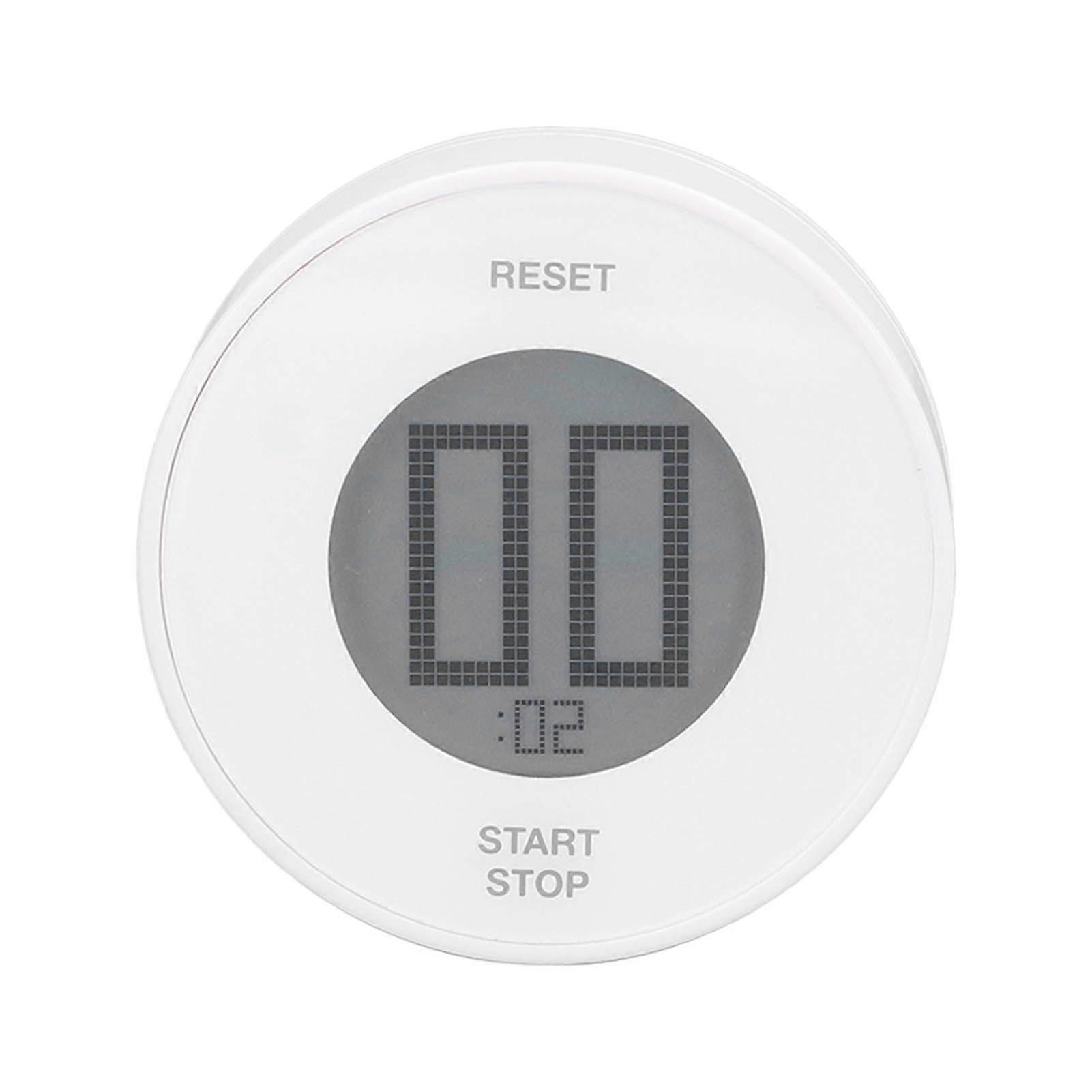 Portable Round Digital Kitchen Timer Magnetic Countdown Timer for Time Management