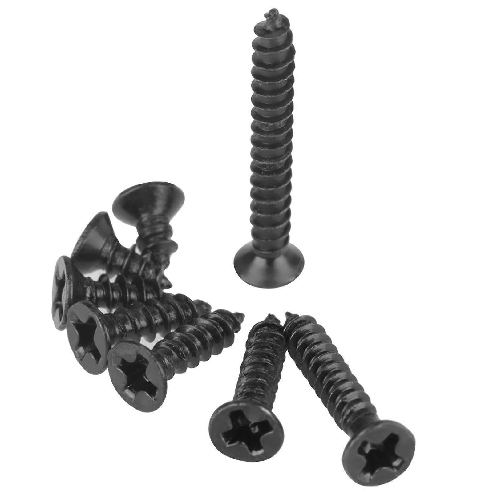 800pcs M2 Black Carbon Steel Countersunk Cross Head Screws Set