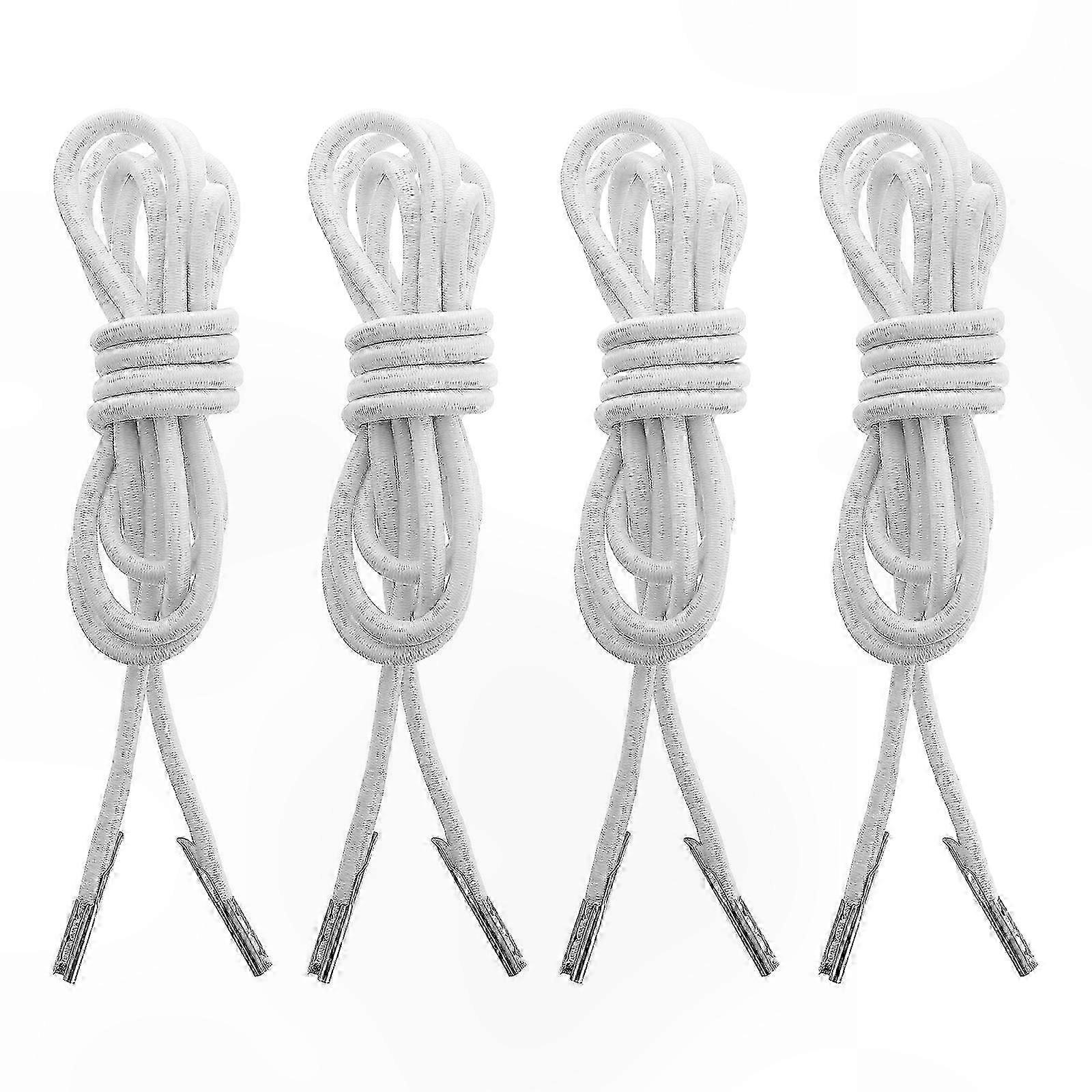 Replacement Bungee Cords for Outdoor Chairs and Furniture, 4-Pack Elastic Laces for Deck and Lawn Seating Solutions