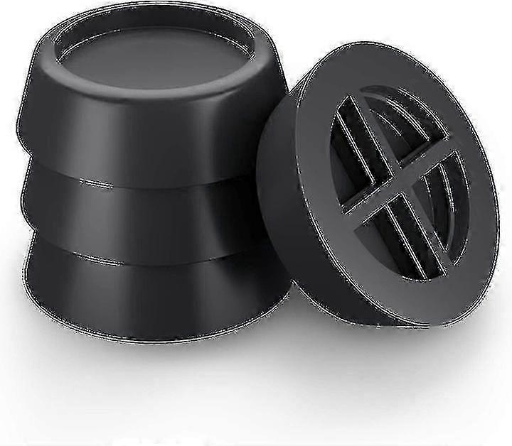 Choc de machine à laver, coussin en caoutchouc antichoc universel pour machine à laver et sèche-linge - Noir--