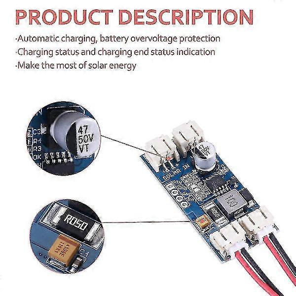 Cn3791 Mppt Solar Panel Lithium Battery Charging Module 3.7v 4.2v Voltage Regulator Converter 6v For