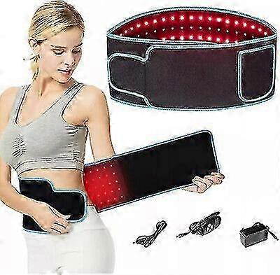 Cintura in vita per terapia a luce rossa a infrarossi con 105 perline LED per calore e sollievo dal dolore 2025