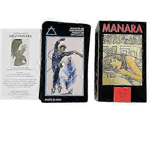 Manara Erotic Tarot - Artful Erotic Exploration