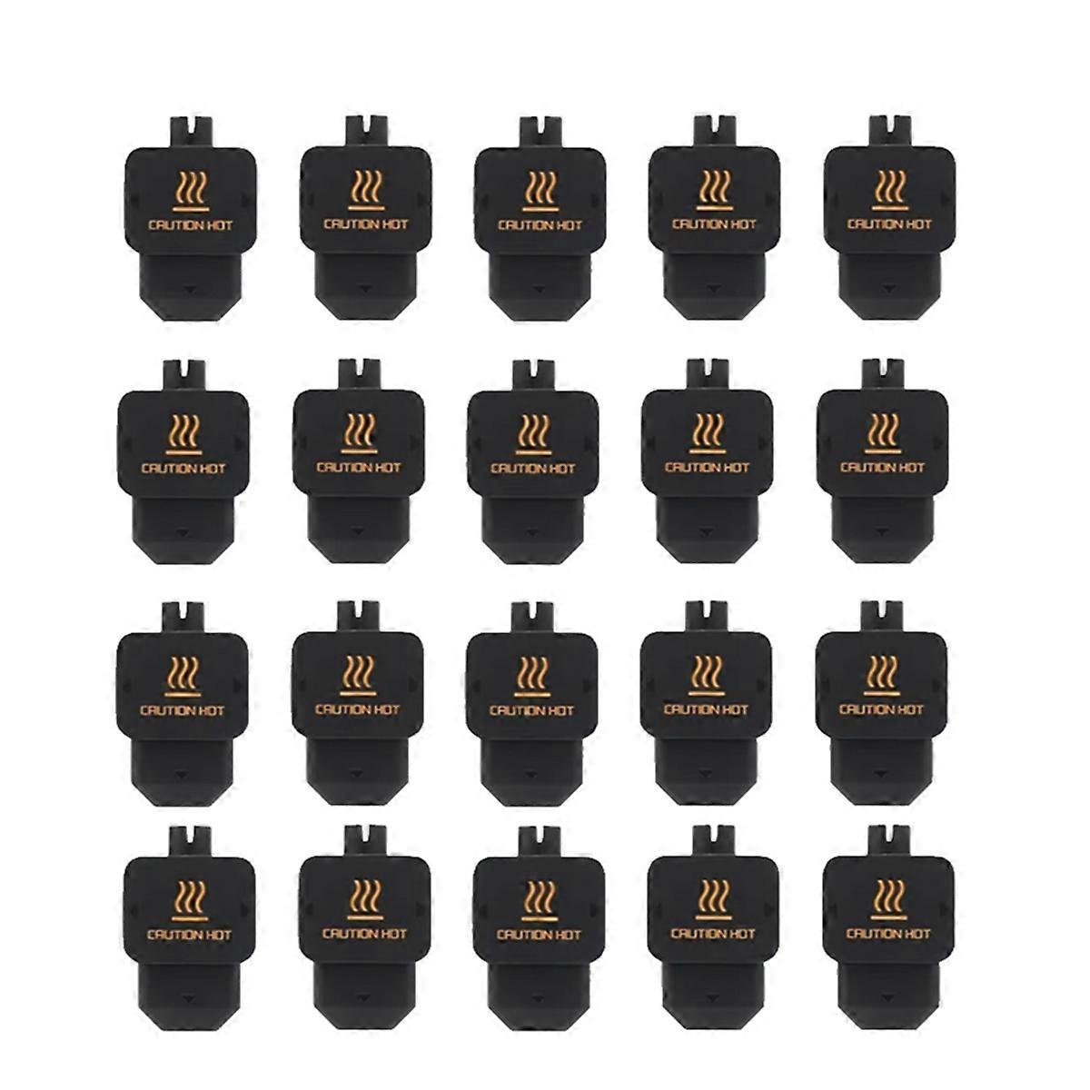 Silicone Protective Sleeve for H2D Hotend Heating Block Silicone Cover Kit for 3D Printer Accessories 20 Pcs