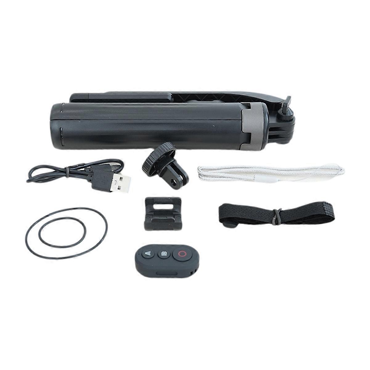 Mini Selfie Stick with Wireless Remote Control Extension Pole for Phone/ X5/X4/X3/ 13 12 Action Camera