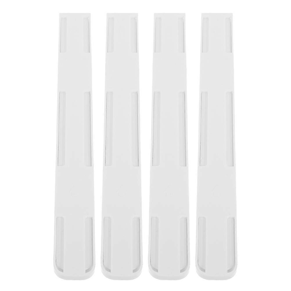 4Pcs Full Extension Plastic Drawer Slides Heavy Duty Ball Bearing Side Mount Rails for Kitchen Cabinets Replacement