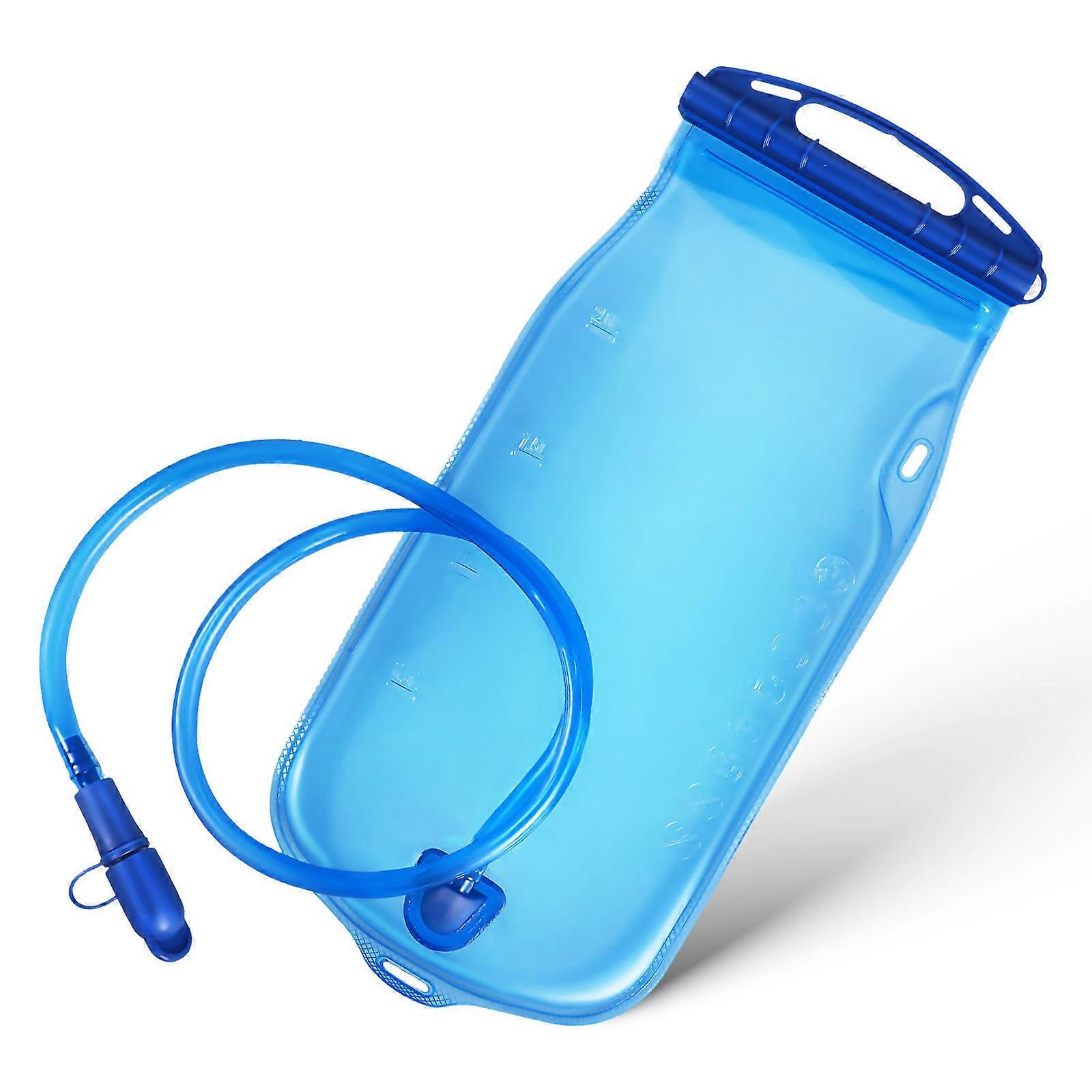 Portable Water Bladder Hydration Reservoir For Camping Hiking Running 2L Compact Water Storage 1Pack