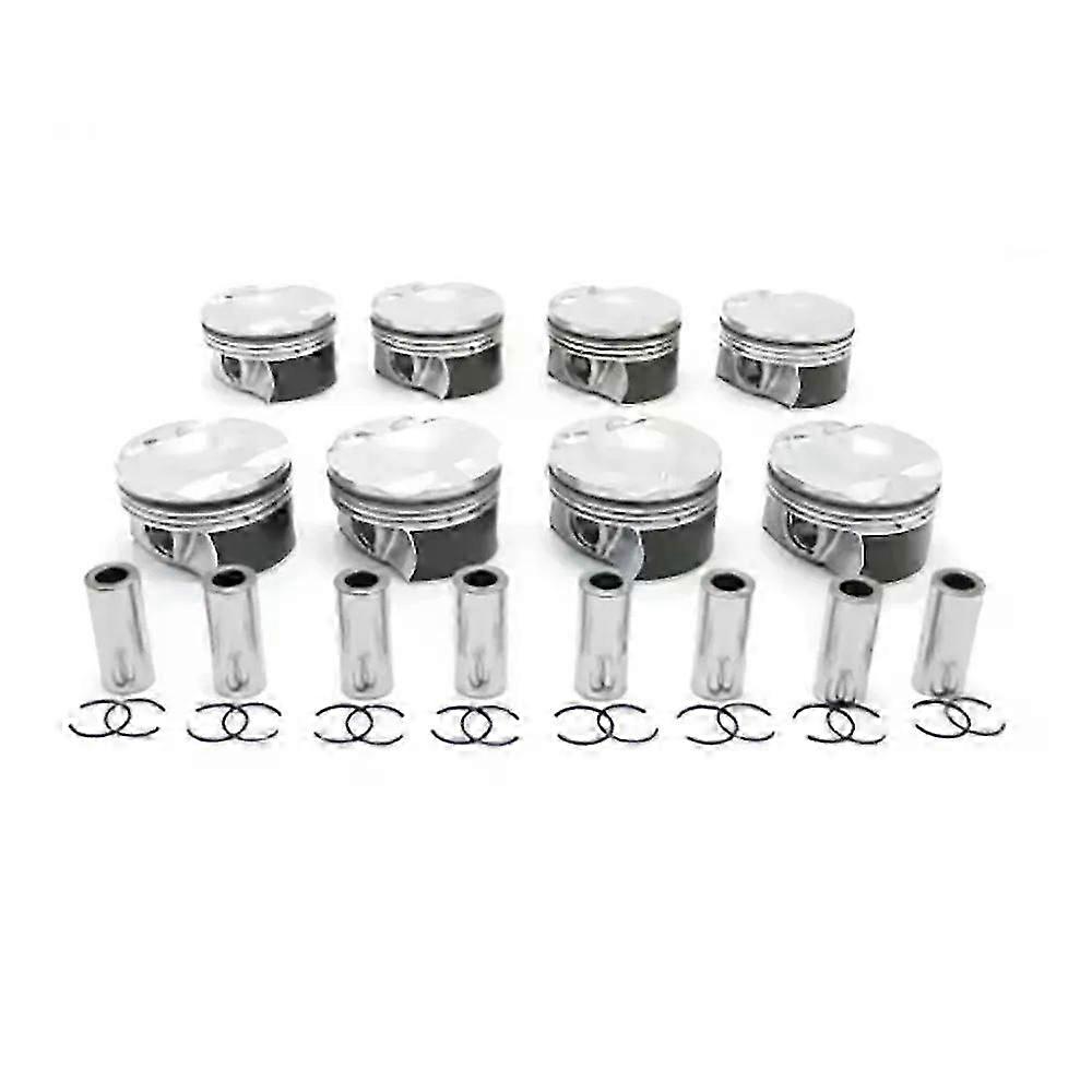 8PCS Engine Piston Set Suitable for Mercedes-Benz G550 C63 E63 S AMG M177 40T 1770300900 1770300800 Car Engine Replacement Parts