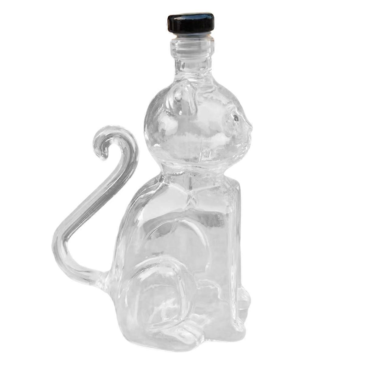 Whiskey Cat Bottle Large Capacity Funny Whiskey Cat Bottle Whiskey Cat Bottle Home/Bar Decor Ornament for Gift