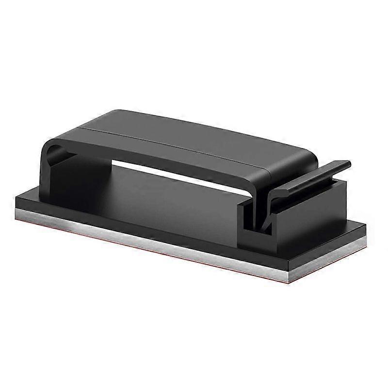 10 pcs Adhesive Cable Clips, Cable Management Clips 45x19mm, Durable Cable