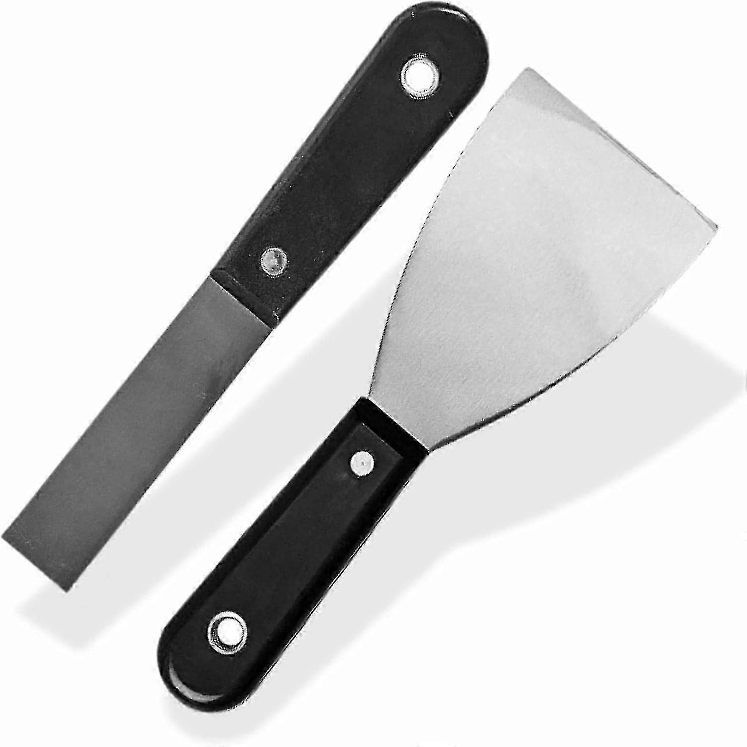 2 Pcs Scraper Set Heavy Duty Scraper Painters Tool Expert Paint Scraper Tool,1/2.5in