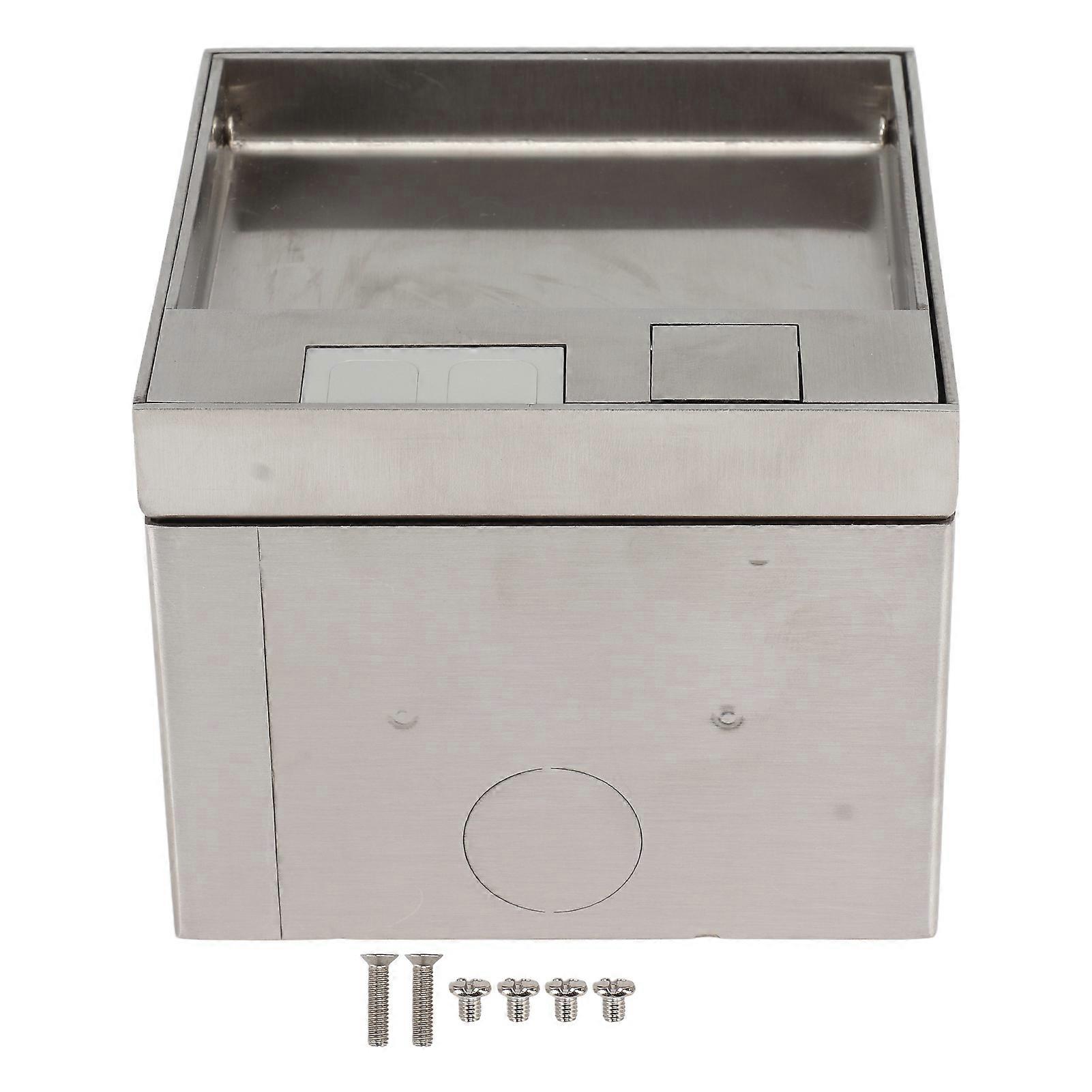 Wasserdichte Einbausteckdose aus Edelstahl für PC