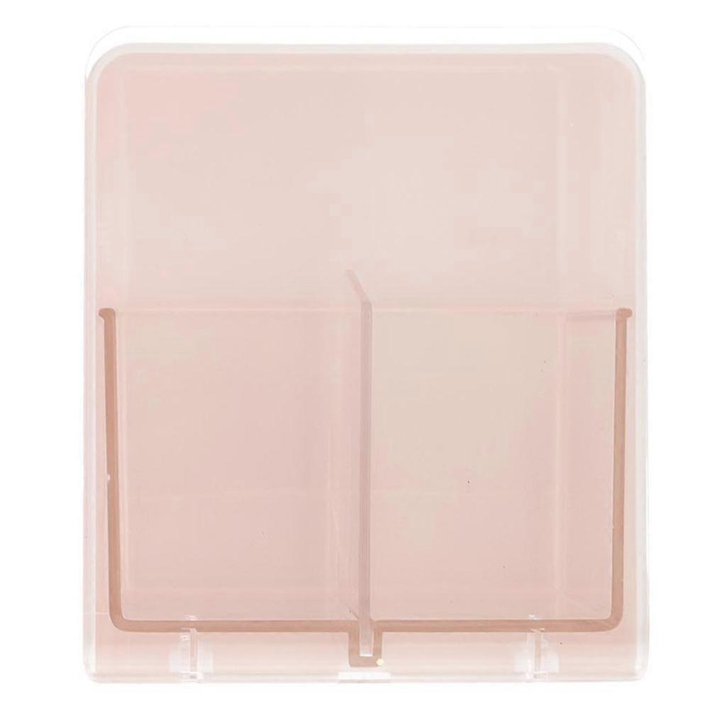 Makeup Box Cotton Balls Holder for Holding Use 4Pcs Double-Compartment Box