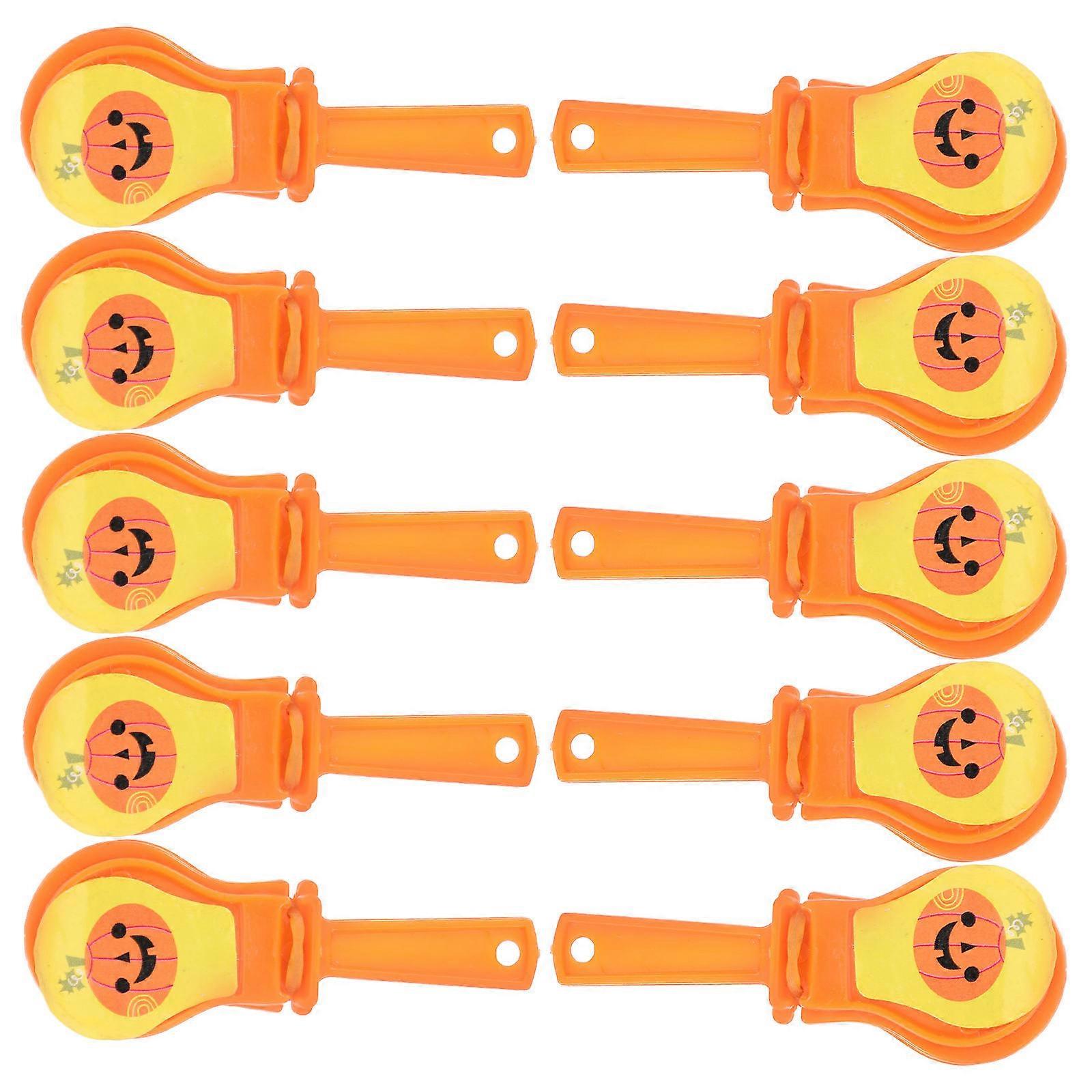 Plastic Halloween Hand Clappers Noise Makers for Party 30Pcs
