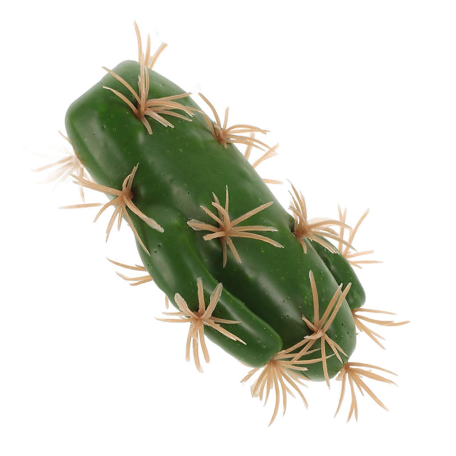 Auto Roof Ornament Car Antenna Topper Artificial Cactus for Decorative Use 1 Piece
