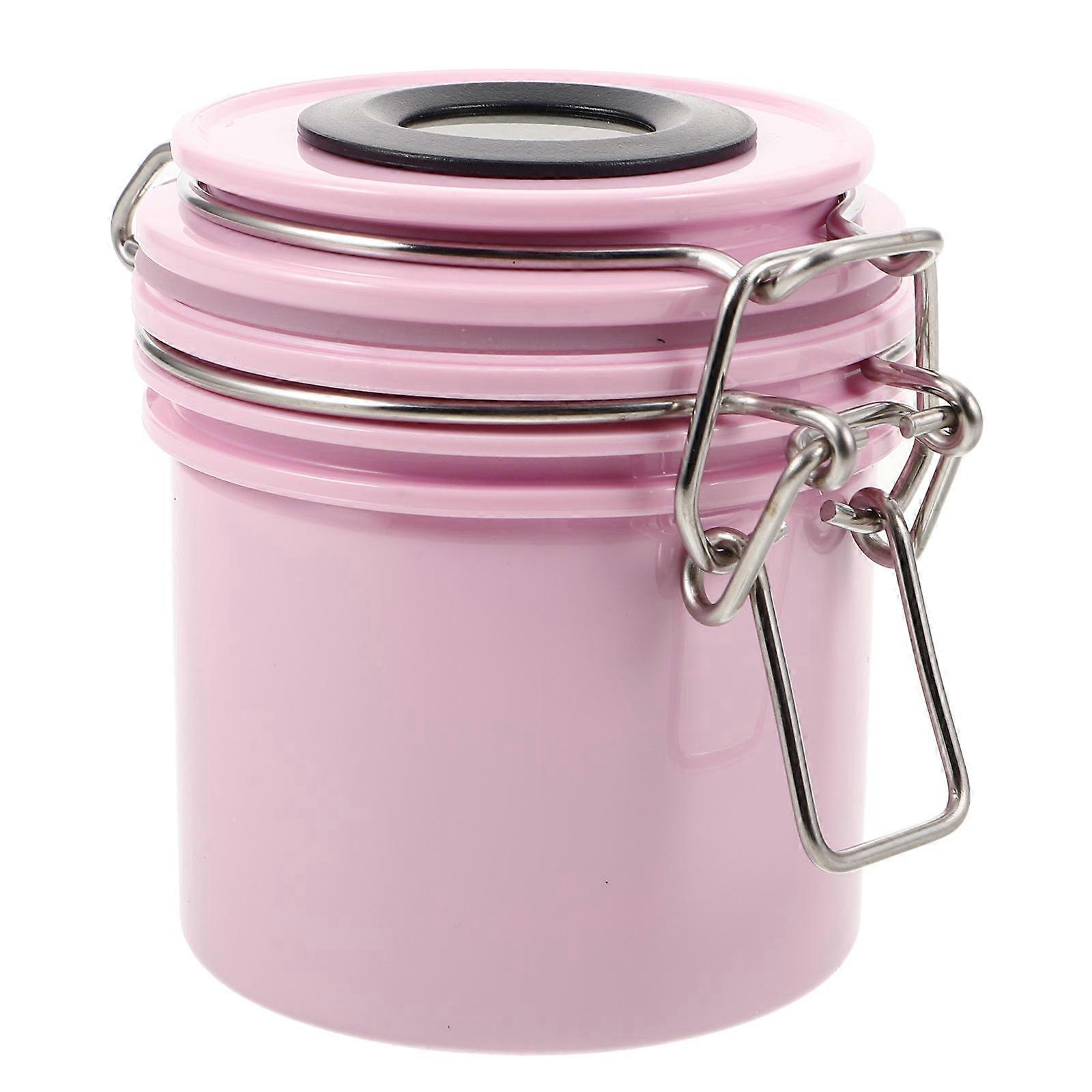 Compact Lash Holder Case For Cosmetics And Beauty Salon In Pink With Airtight Seal And Storage Capability 1Set