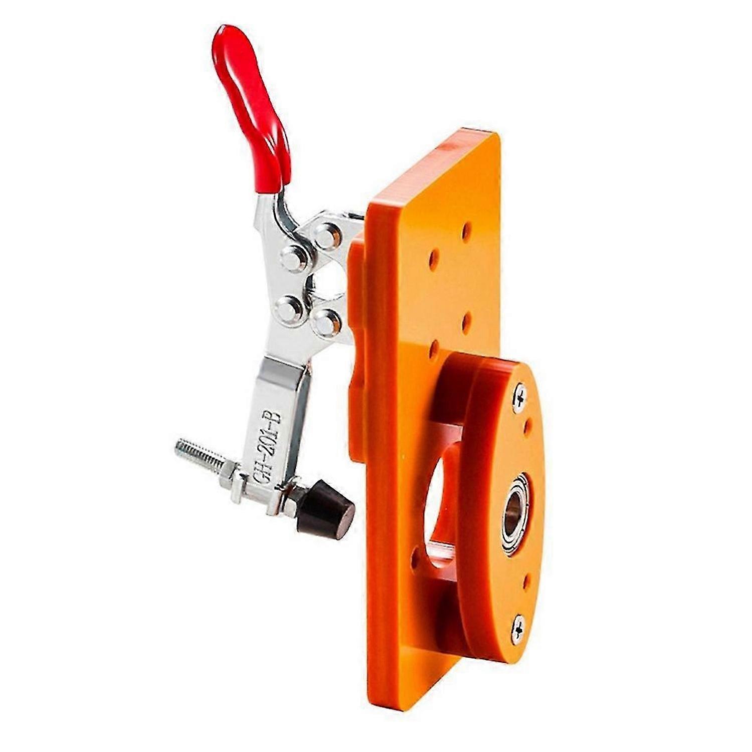 Door Hinge Drill Jig Cabinet Hinge Drill Guide Door Hinge Router Template Easy to Use Hole Opening A