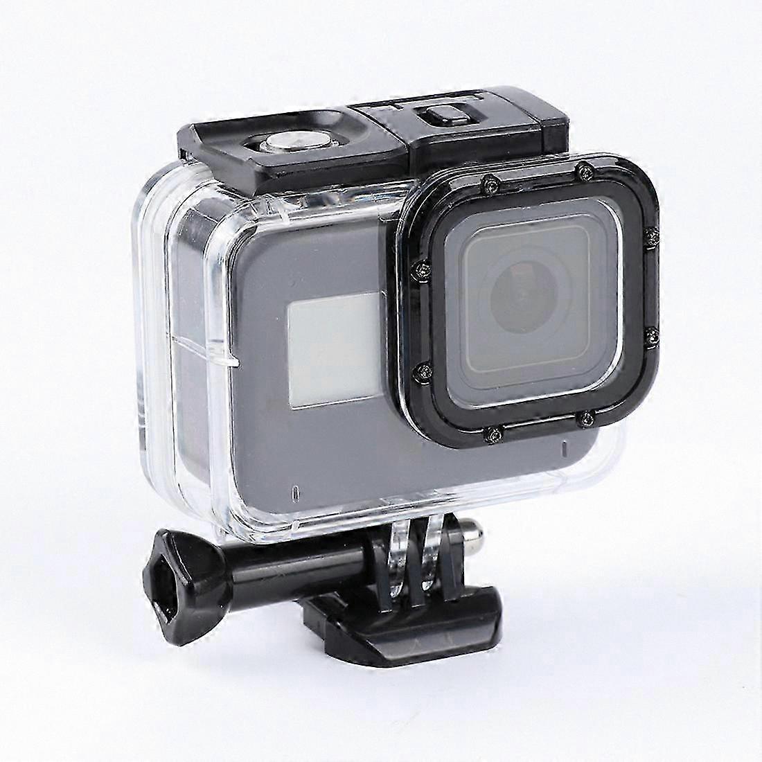 Transparent Waterproof Protective Case with Buckle Mount for Action Camera