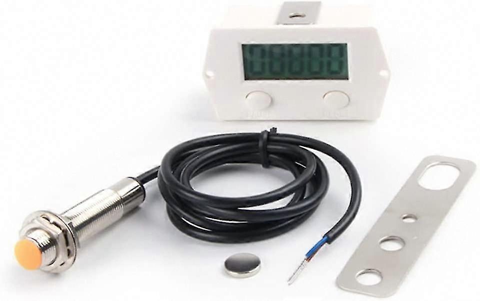 عداد إلكتروني ، نقر يدوي رقمي لتسجيل أهداف كرة القدم للجولف أبيض