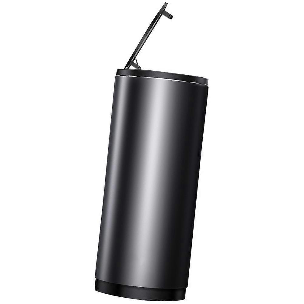 Car Trash Can Automobile Seat Storage Can with Lid for Car Use