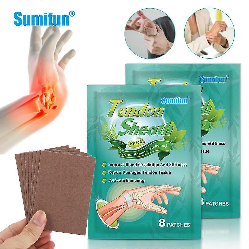 Hand Wrist Tendon Sheath Patches Pain Relief Arthritis Plaster Patches Protective Sticker Muscles And Bones Care Patch