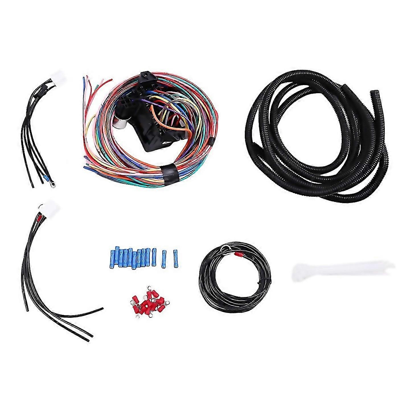 For 14 Circuit Wiring Harness Kit Car Modification Circuit