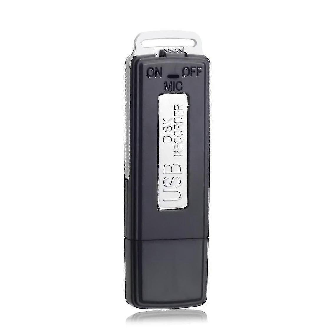 1 Of 2 16gb Mini Usb Pen Key Ring 384kbps Digital Audio Recorder Key Recording 70 Hours