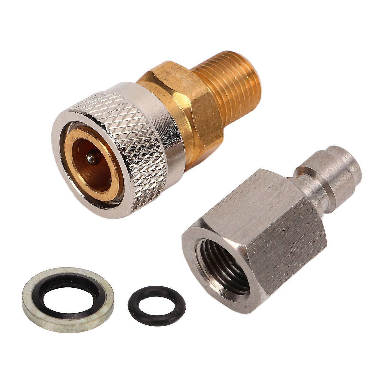 1/8 BSPP Quick Connector Fast Disconnect Release Charging Female Socket Coupler Accessories
