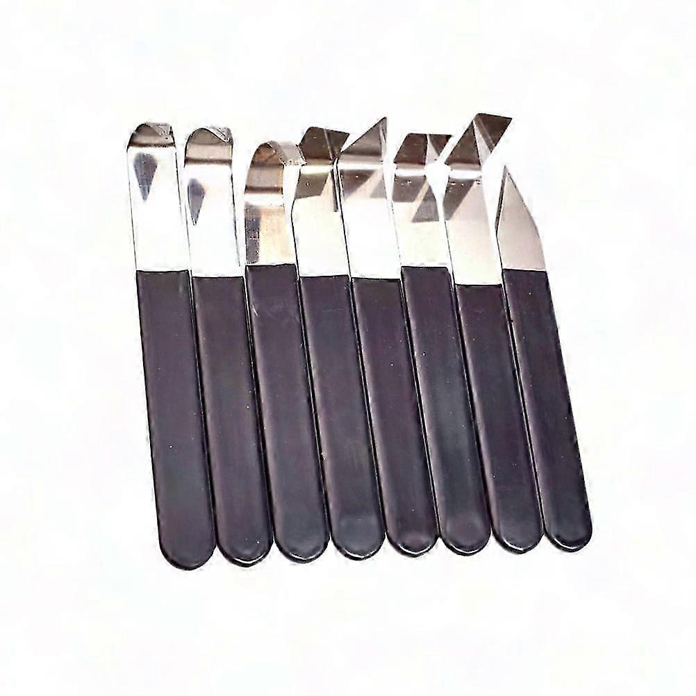 Professional Pottery Tools Set for Crafting, 8-Piece Pottery Making Kit