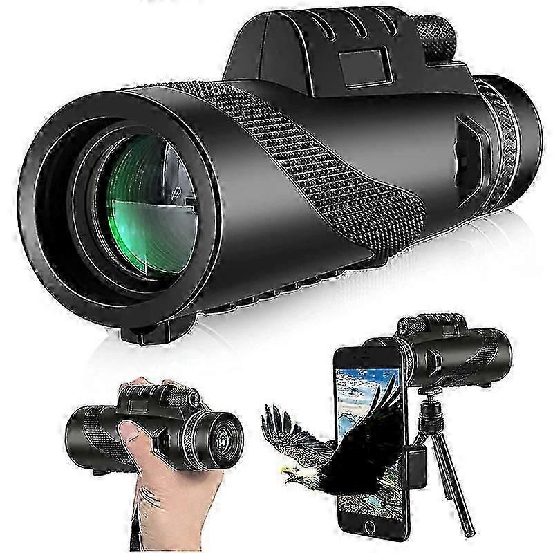 80x100 Thermal Imaging Monocular with Digital Zoom - Infrared Night Vision Telescope for Hunting and Camping