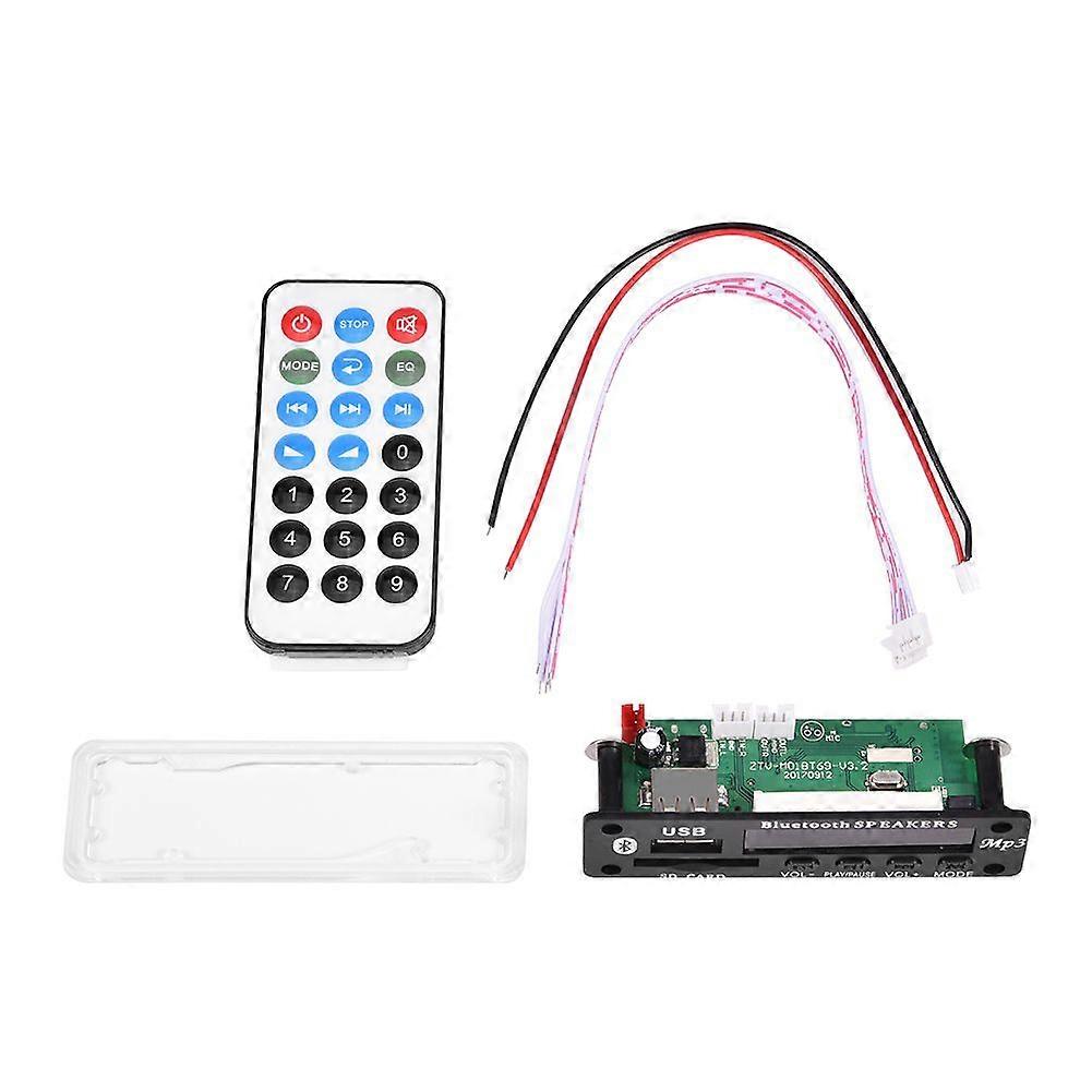 MP3 WMA Decoder Board Audio Wireless Bluetooth Module USB SD FM Radio