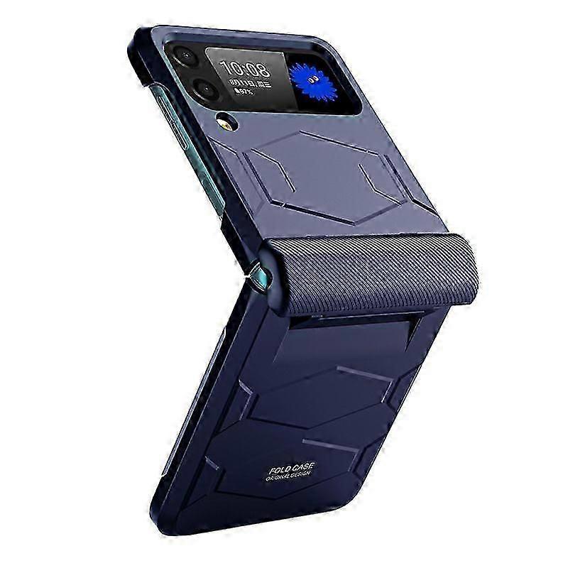 Galaxy Z Flip 3 Case, Case for Galaxy Z Flip 3 5G with Semi-Auto Hinge, Built-in Shockproof Protective Case Non-Slip Lightweight for Samsung Z Flip 3-