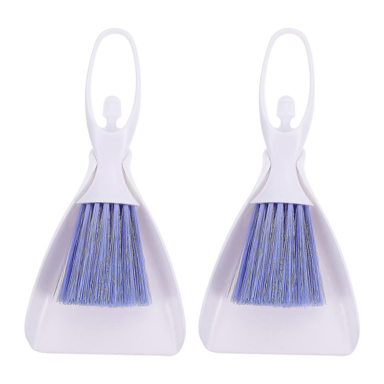 Mini Dustpan and Broom Set Hamster Cage Cleaner for Cleaning 2Sets Assorted