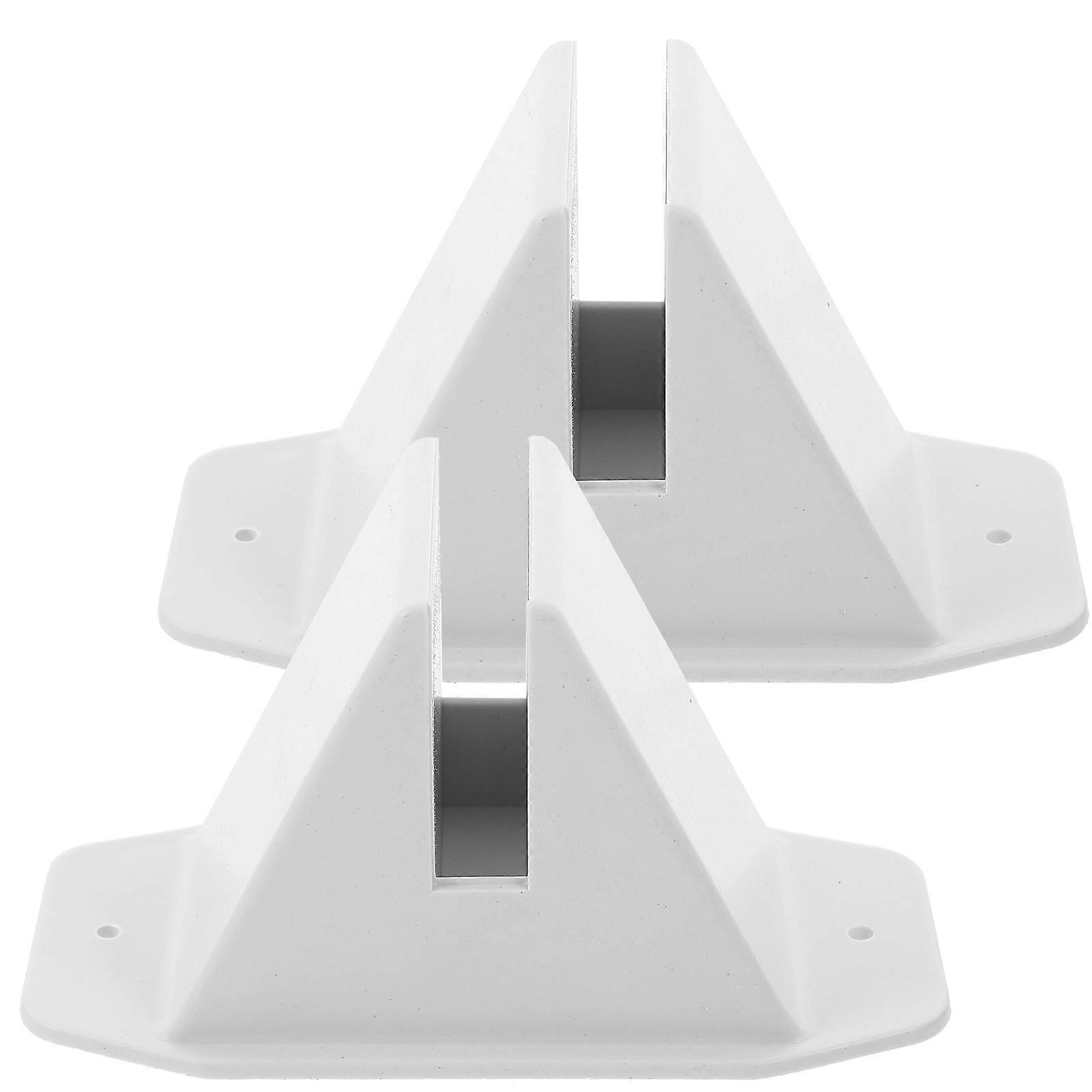 Plastic Fence Pcs Stabilizing Support for Garden Fencing Outdoor Villa Use 5.7X3.1X16.5in Durable Material