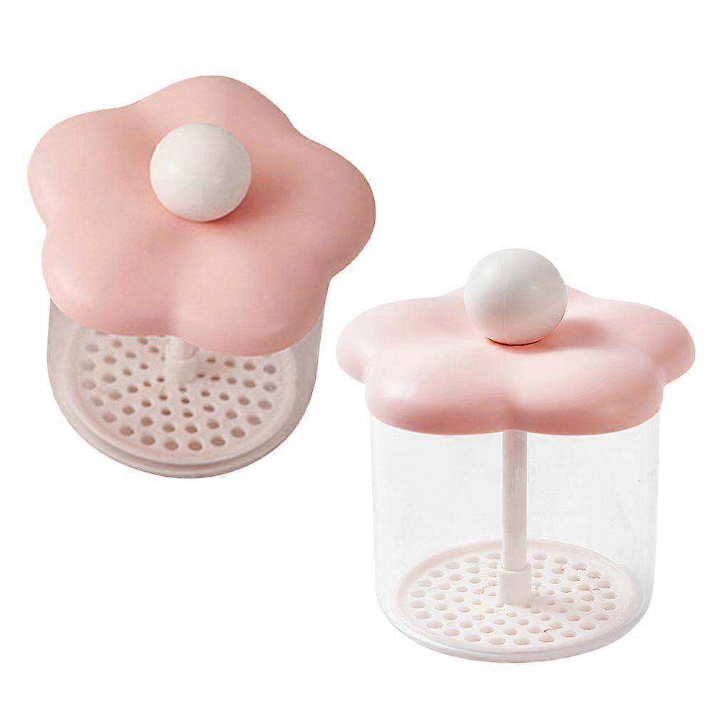 Travel Shampoo Foamer Pump Bottle for Cleaning Use 4Pcs Plastic Pink