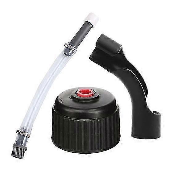 VP Racing Fuel Canister Hose with Threaded Nozzle Easy Installation Leak-Proof Design Transparent PVC Fuel Jug Hose Replacement Part 2025