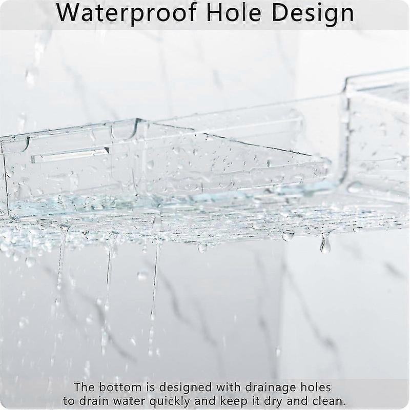 Badkar Organizer Tray, Multifunktionsbricka Förvaringshållare, Utdragbar Badkar Tray Caddy