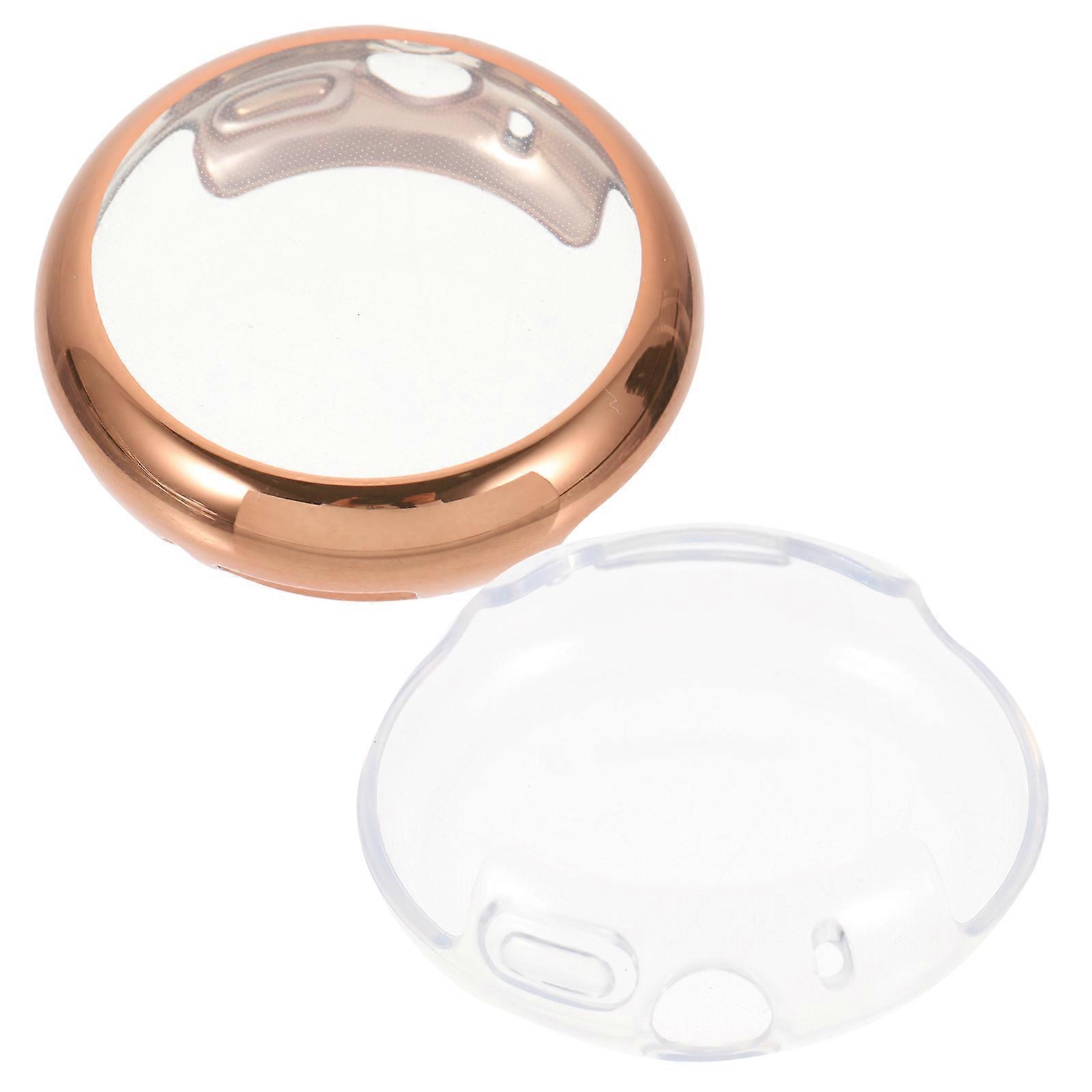 Watch Screen Protector Case for Pixel Watch with 4Pcs Transparent Covers